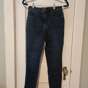 NWT Madewell Size 28, 10" High-Rise Skinny Jeans